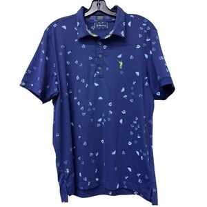 William Murray Performance Golf Polo Shirt Size Medium Casual
